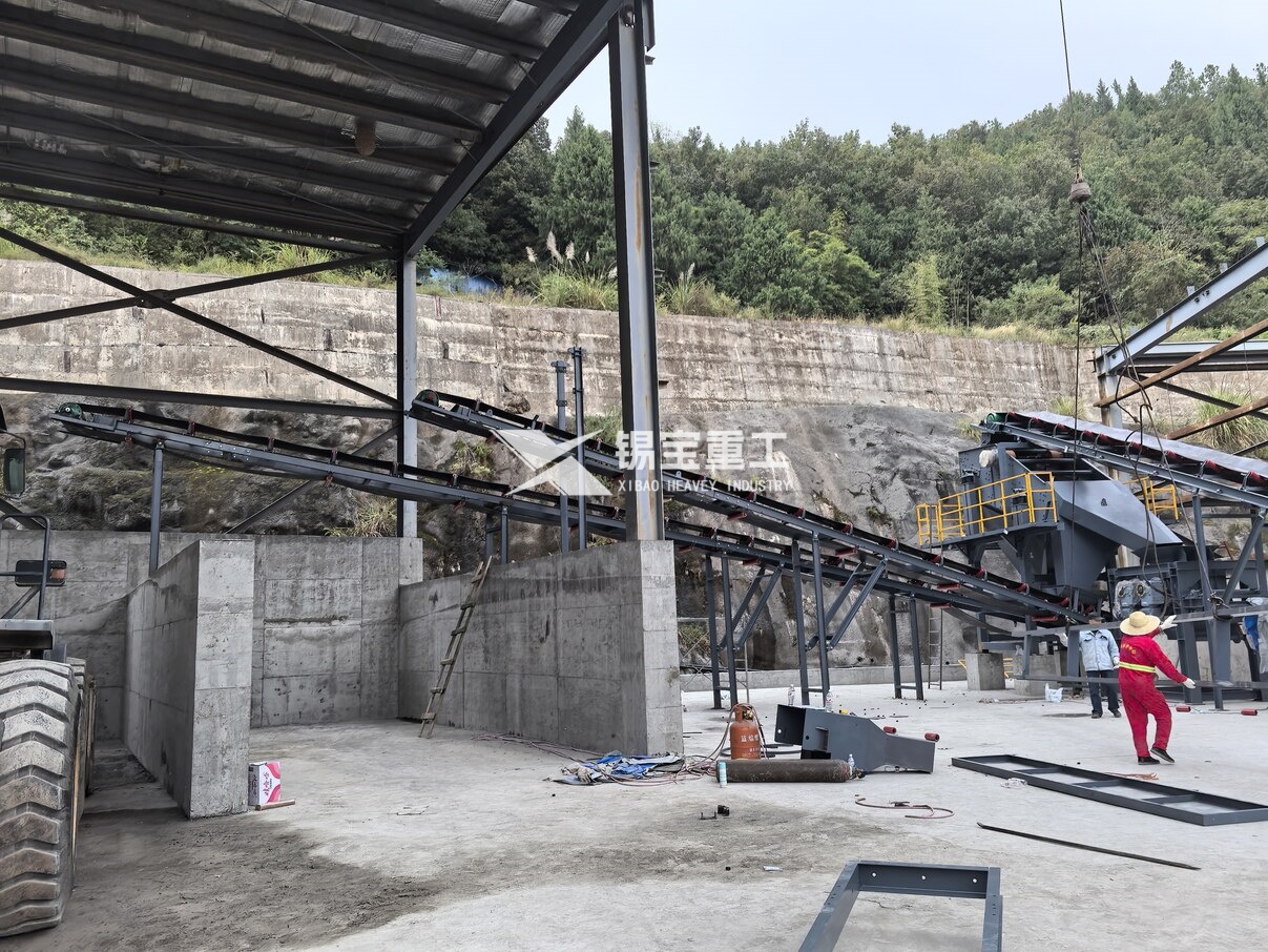 四川巴中城投現(xiàn)場（搭配徐工4000一體機(jī)）