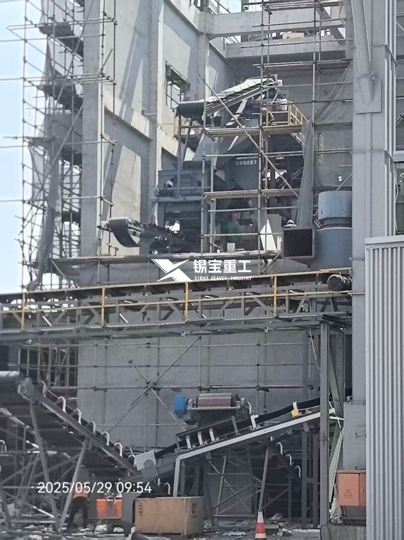 上海嘉定現場（搭配日工一體機，帶自動布料系統）